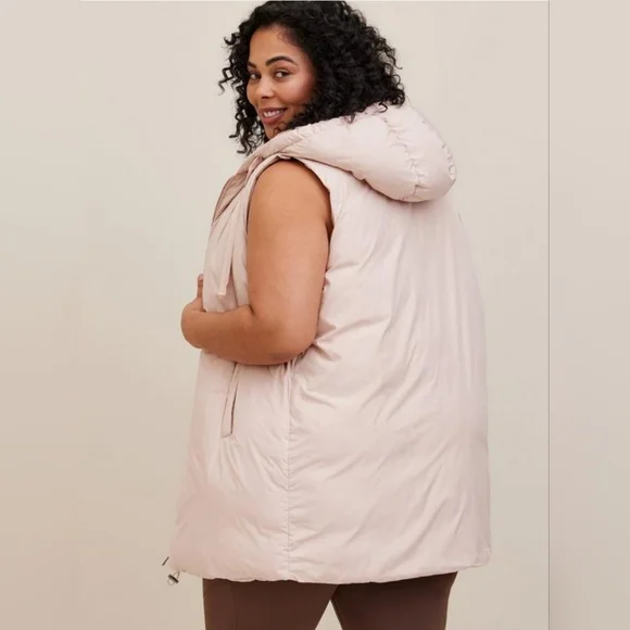 Torrid Nylon Puffer Vest - Picture 3 of 6